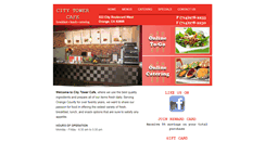 Desktop Screenshot of citytowercafe.com